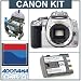Canon Digital Rebel XTi SLR - Chrome - Refurbished by Canon U.S.A. with 2 GB CF Memory Card, Spare NB-2LH Lithium-Ion Rechargeable Battery, Slinger System Bag