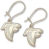 LogoArt Atlanta Falcons 10K Gold Team Logo Dangle Earrings