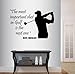 In-Style Decals Wall Vinyl Decal Home Decor Art Sticker Important Shot Golf Inspirational Quote Phrase Golf Player Golf Course Club Home Room Removable Stylish Mural Design 330