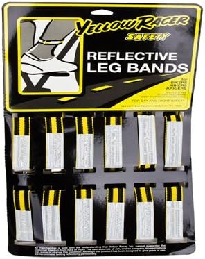 YELLOW RACER CLOTHING LEG BAND Y-RACER CARD/12