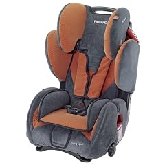 RECARO 6201.21107.66 - Young Sport - Autokindersitz Gruppe I, II und III (9-36 kg), von 9 Monaten bis ca. 12 Jahre, Farbe Mircofibre Grey/Pepper