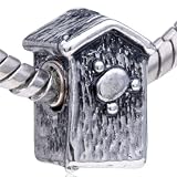 Pandora Style Bead Idyllic Farm House European Charm Bead Fits Pandora Bracelet