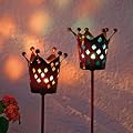 Windlichtstecker Krone, 2er-Set