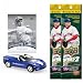 Brooklyn Dodgers 2008 MLB Chevrolet Corvette with Pee Wee Reese HOF Card & Two Packs of 2008 Upper Deck Series 2 Fat Packs