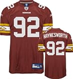 Albert Haynesworth Jersey: Reebok Authentic Maroon #92 Washington Redskins Jersey