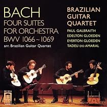 J. S. Bach: Four Suites for Orchestra BWV 1066-1069, arr. Guitar quartet