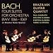 J. S. Bach: Four Suites for Orchestra BWV 1066-1069, arr. Guitar quartet