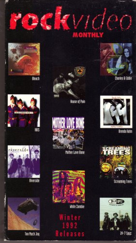 Rock Video Monthly - Winter 1992 Releases