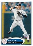 Derek Jeter 2012 Topps Opening Day Baseball Series Mint Insert Card #90, Great Looking Card of This New York Yankees Star!
