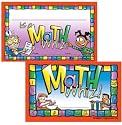 MATH WHIZ PUNCH CARD AWARD