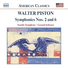 Walter Piston: Symphonies Nos. 2 and 6