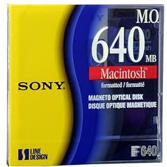 Sony MO Disk 8,9 cm (3,5 Zoll) 636MB MAC