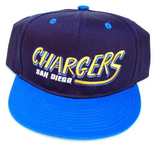 Vintage San Diego Chargers Flatbill Snapback Cap Hat