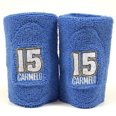 Buy DENVER NUGGETS CARMELLO ANTHONY OFFICIAL SWEATBANDS by For Bare Feet