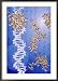 Dna Helix, Proteins, with Genetic Code in Background Framed Photographic Poster Print by Jacob Halaska, 25x35