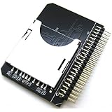 Optimal Shop Secure Digital SD SDHC SDXC MMC Memory Card to IDE 2.5" 2.5 Inch 44P 44 Pin Male Adapter Converter, SD 3.0