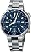 Oris Men's 8555MB Diver Blue Dial Stainless Steel Bracelet Watch