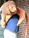 GIANT STUFFED LION 46" BIG PLUSH REALISTIC ANIMAL JUMBO KING OF THE BEASTS - 46" Body and 36" Tail - Very Squishy-Soft