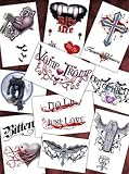 Vampire Tattoos - Set of 10 Vampire Tattoos - Set of 10