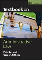 Textbook on Administrative Law