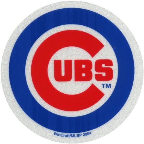 Chicago Cubs - Logo Reflective Decal - Sticker MLB Pro Baseball