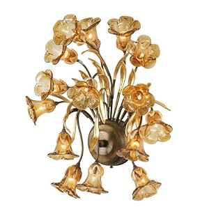 Meyda Tiffany 82758 Bronze Celestial Transitional Fifteen Light Up Down Lighting Wall...