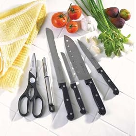 6 Pc Gourmet Kitchen Cutlery Set