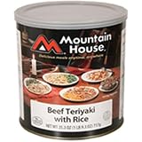 Mountain House Beef Terriyaki #10 Can Freeze Dried Food - 6 CANS per Case