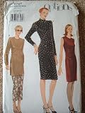 MISSES DRESS, TUNIC  SKIRT SIZE 18-20-22 VOGUE OPTIONS SEWING PATTERN RATED EASY #9721