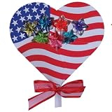 Star Stripes Card & Twinkle Candy, Pack of 6
