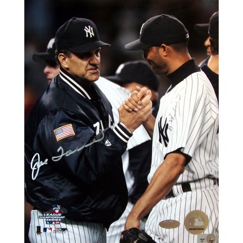 Steiner Sports MLB New York Yankees Joe Torre with Mariano Rivera Single Signed (16 x 20-inch)