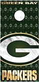 Green Bay Packers football Wrap set, 2 decals 24x48