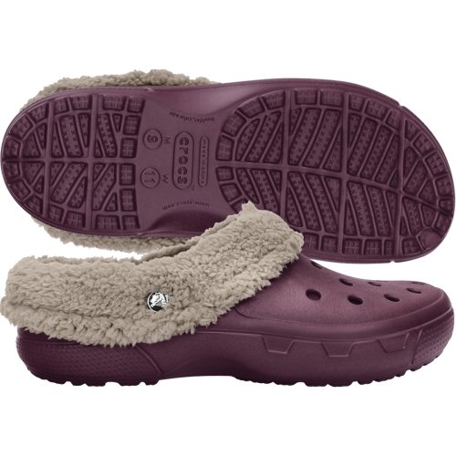 Crocs Adult Mammoth EVO Clogs, Burgundy, M8W10