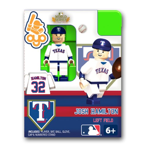 MLB Texas Rangers Josh Hamilton OYO Figure World Series 2011