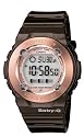 Casio Women's Baby-G Rose Gold Addition Watch #BG1300G-5