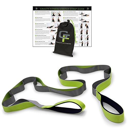 Gravity Fitness 12-Loop Stretch Strap (8-Feet x 1.5-Inch)