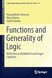 Functions and generality of logic : reflections on Dedekind's and Frege's logicisms