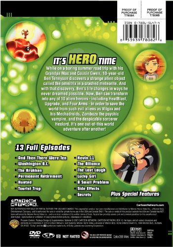 Ben 10: Complete Season 1 (2pc) (Std Dub Dol) [DVD] [Import]