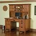 Home Styles 5180-184 Arts Crafts Pedestal Desk