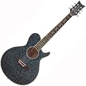 Daisy Rock Wildwood Acoustic Short Scale Guitar, Rainbow Sparkle