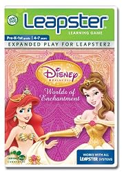 LeapFrog Leapster Learning Game Disney Princess - Belle & Ariel