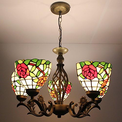 TOYM UK- European pastoral simplicity bedroom a small living room decor ideas long chandelier bar chandelier Rose chandelier store