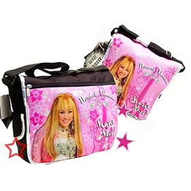 Hannah Montana Lunch bag+ Messenger Bag Backpack, Hannah Montana Lunch Bag also available! by Clocks