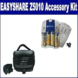 Kodak EASYSHARE Z5010 Digital Camera Accessory Kit includes: SB257 Charger, SDC-27 Case
