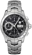 TAG Heuer Men s CJF211A BA0594 Link Automatic Chronograph Day-Date Watch
