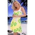 Hawaiian Print Culotte Sundress