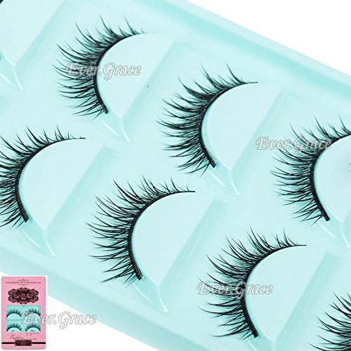 5 Pairs Makeup Handmade False Eye Lashes Extension Eyelashes Natural Long Soft