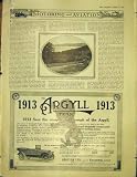 ADVERT ARGYLL DAIMLER NAPIER GOODYEAR OHIO FACTORY 1913