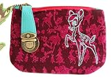 Lounge Fly Bambi Velvety Burgundy Good Coin Purse * HOT Holdiay Item *