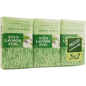 Agua Lavanda Puig By Antonio Puig For Men and Women. Set-set Of 2 Soaps Plus 1 Free And Each Is 4.4 OZ